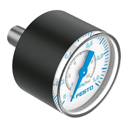 Festo Precision Pressure Gauge PAGN-40-1M-R18-1.6 PAGN-40-1M-R18-1.6